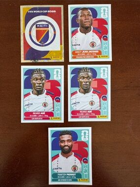 Panini FIFA 2026 World Cup Haiti National Team Stickers